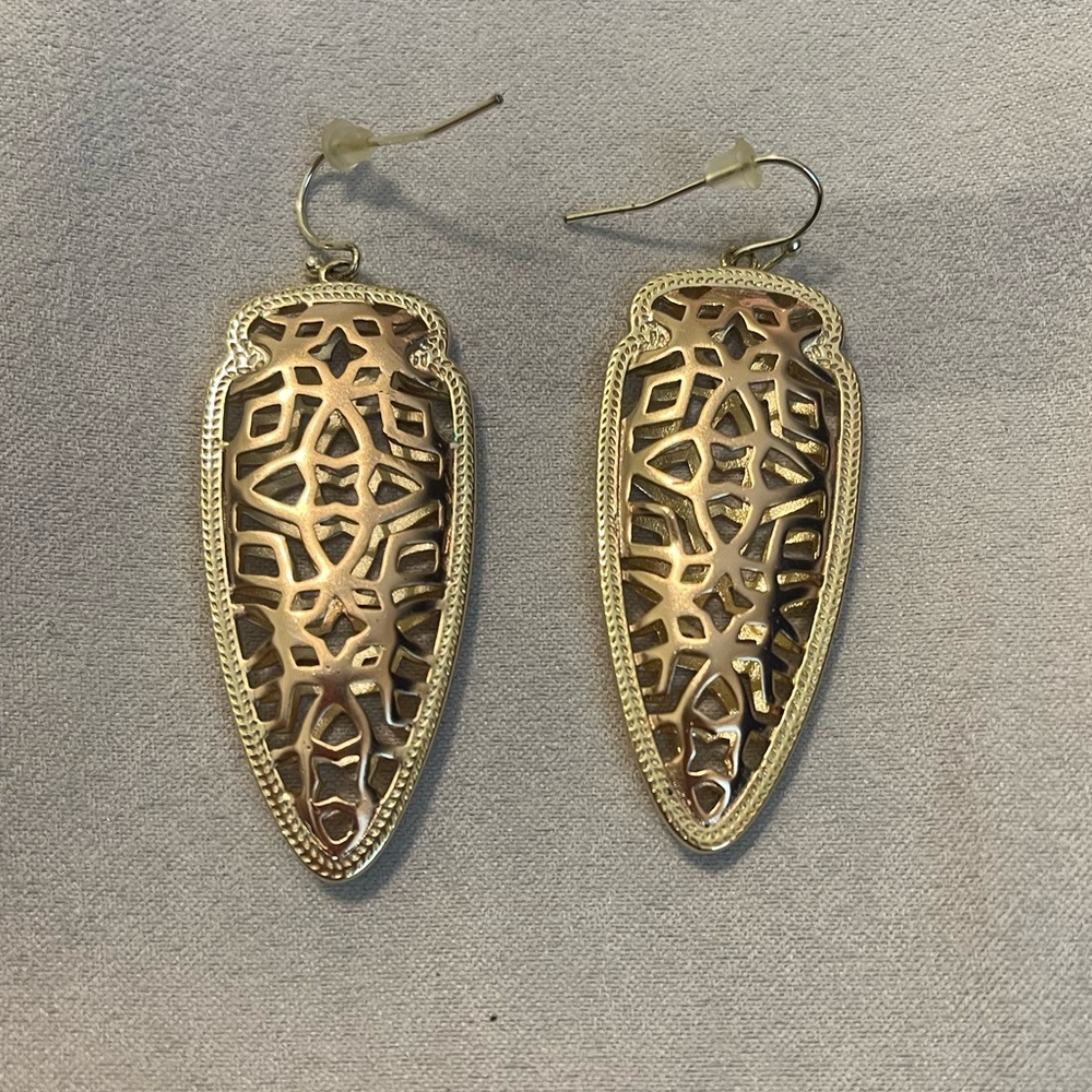 Kendra Scott Filigree Earrings